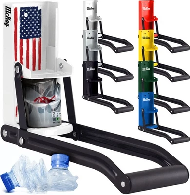 McKay 16 oz. Trituradora de latas de metal, trituradora de pared de alta resistencia para aluminio Foto 1 de 4