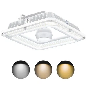 LED Canopy Light 60W 8100LM Commercial Parking lot Garage Lighting Dusk to Dawn - Picture 1 of 10