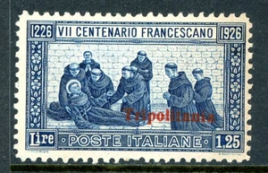 Italy 1926 St Francis of Assisi 1.25 Lira Blue Scott #23 Mint L608 - Picture 1 of 6