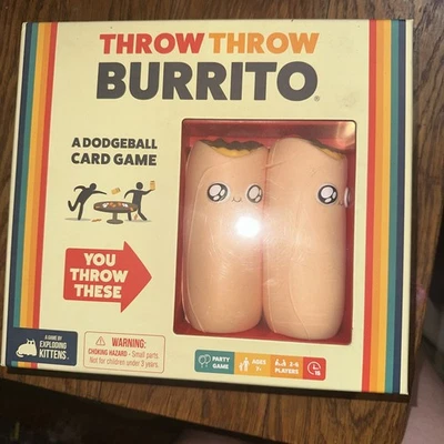 Throw Throw Burrito Game Extreme Outdoor Edition New Dodgeball Party Game - Image 1 of 3