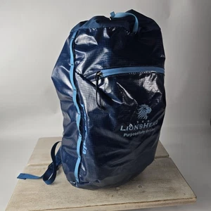 PATAGONIA Black Hole Cinch Pack Backpack Bag 20 L Blue Embroidery Used - Picture 1 of 18