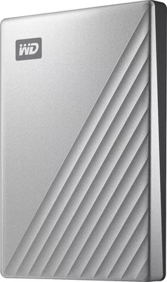 WD - My Passport Ultra 2TB External USB 3.0 Portable Hard Drive - Silver - Image 1 of 4
