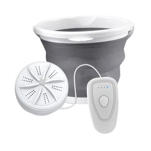 Mini Washing Machine Turbo Washer USB Electric Cleaning Tool for Underwear with - Picture 1 of 6