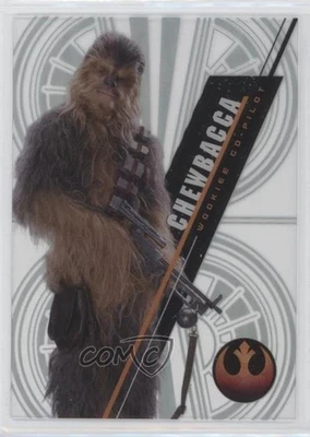 2016 Topps Star Wars High Tek Form Pattern 2 Destroyer Chewbacca #SW-88 x5u - Image 1 of 3