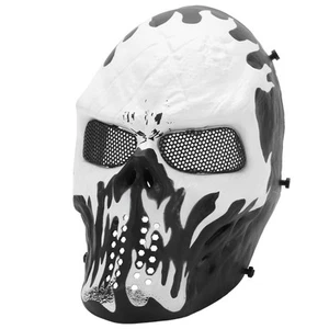 Game Full Face Cover M06 BB Protection Scary Skull Covering With Eye Protect GOF - Picture 1 of 12