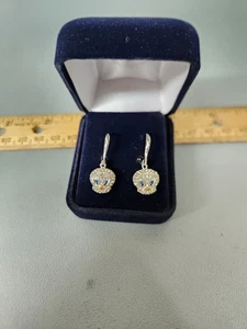 Danbury Mint Swarovski Tweety Vogel Ohrringe Piercing Selten - Bild 1 von 5