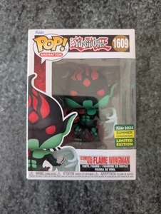 Funko POP! YU-GI-OH! Elemental Hero Flame Wingman SDCC 2024 #1609 Careful Pack - Picture 1 of 6