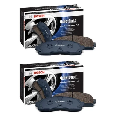 For Lexus RC350 15-21 QuietCast Premium Ceramic Front & Rear Disc Brake Pad Set Foto 1 de 2