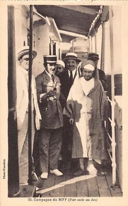 Maroc - Guerre du Rif - Abd-el-Krim sur le paquebot qui l'emmène en exil à la Ré - Picture 1 of 2