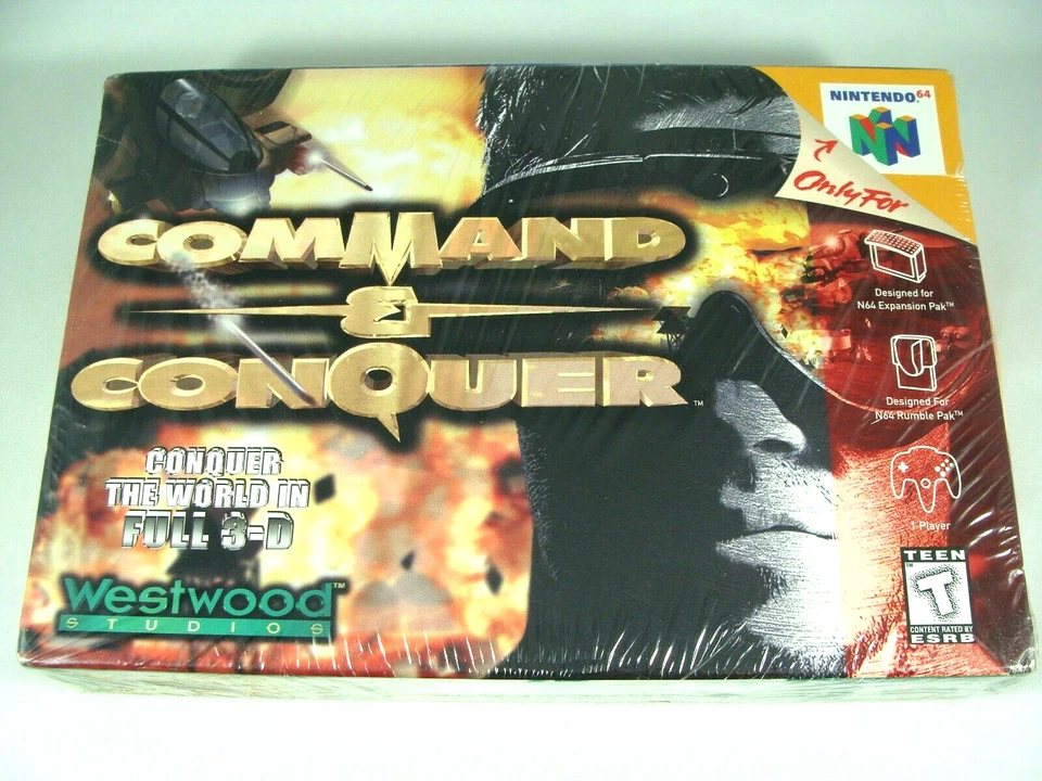 Command & Conquer N64 Brand New Sealed 1999 - Image 1 of 4