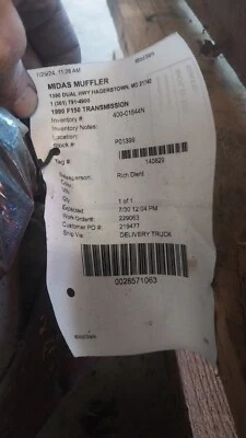 AOD Ford F250 4 velocidades transmisión 1990 4x2 Foto 1 de 4