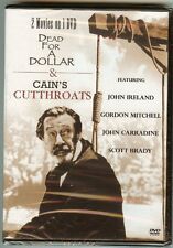Dead for a Dollar / Cain's Cutthroats -DVD - Double Feature) John Carradine -NEW