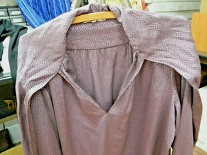 Blusa de seda vintage Saint Laurent Rive Gauche Paris - Imagen 1 de 8