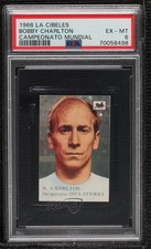 1966 Chocolates La Cibeles Campeonato Mundial de Futbol Bobby Charlton PSA 6