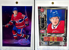 2021 Skybox Metal Universe 1997-98 Retro Purple PMG Cole Caufield Rookie RC