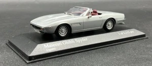 Minichamps 1/43 Maserati Ghibli Spider 1969 Silver 400123331 - Picture 1 of 4