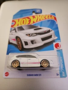 Hot Wheels Subaru WRX STI 21/250 weiß 1:64 Diecast Scale Car J-Imports 2/10 - Bild 1 von 3