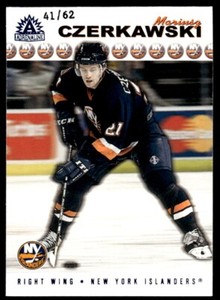 2001-02 Pacific Adrenaline Blue Mariusz Czerkawski /62 New York Islanders #118