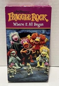 Jim Henson’s Fraggle Rock - Where It All Began (VHS, 2004) Muppets - Picture 1 of 5
