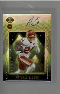 ANTONIO GIBSON LIMELIGHT ROOKIE AUTO 126/199 2021 PANINI ILLUSIONS FOOTBALL - Imagen 1 de 2