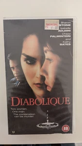 SHRON STONE in DIABOLIQUE   UK SEALED VHS PAL VIDEO  - Picture 1 of 2