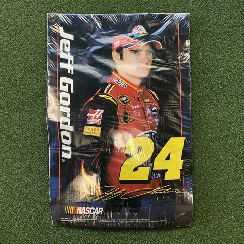 2008 Jeff Gordon 24 NASCAR Poster Vintage Y2K Cover