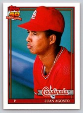 1991  Topps Traded #1T Juan Agosto St. Louis Cardinals
