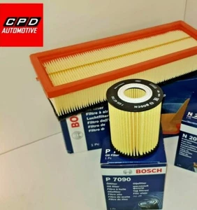 KIT DE SERVICIO DE PIEZAS O.E BOSCH BOSCH diésel (2005-2011) aire + filtros de combustible - Imagen 1 de 1