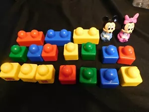 LEGO Primo Disney Baby Mickey Building Blocks Mickey Minnie Toys 19 pcs 2592 - Picture 1 of 3