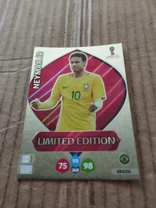Card Neymar JR. Brasil Limited Edition Panini Adrenalyn Russia 2018 - Imagen 1 de 2
