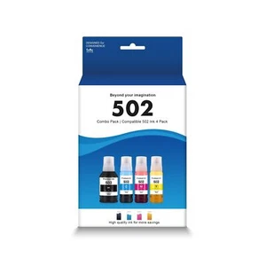 502 High Capacity Compatible Refill Ink Bottle Replacement for Epson 502 Ink ... - Picture 1 of 7