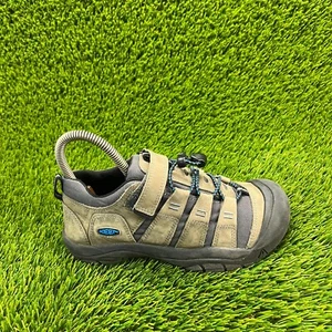 Keen Newport Boys Size 3Y Brown Gray Athletic Hiking Walking Shoes Sneakers - Picture 1 of 9