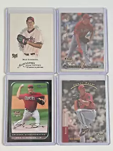 Max Scherzer Rookie Lot 4 Cards RC 2008 Bowman BDP33 Upper Deck 344 319 A&G #297 - Bild 1 von 2