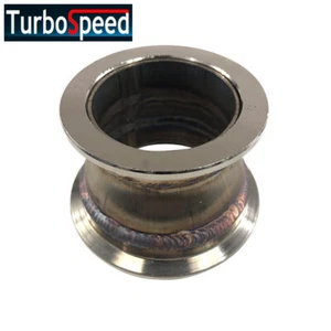 2" V-Band to 2.5" V-Band Stainless Steel 0 Degree Pipe Turbo Flange Adapter - Bild 1 von 7