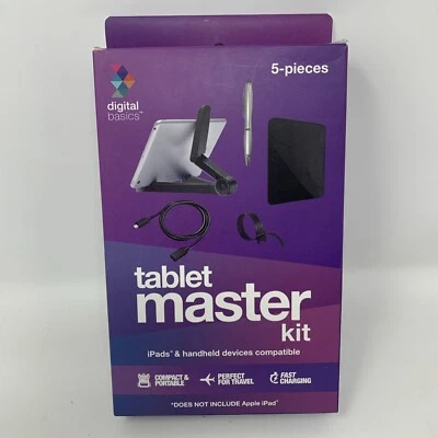 Digital Basics 5pc Tablet Master Kit iPads & Handheld Devices Compatible Black - Image 1 of 4