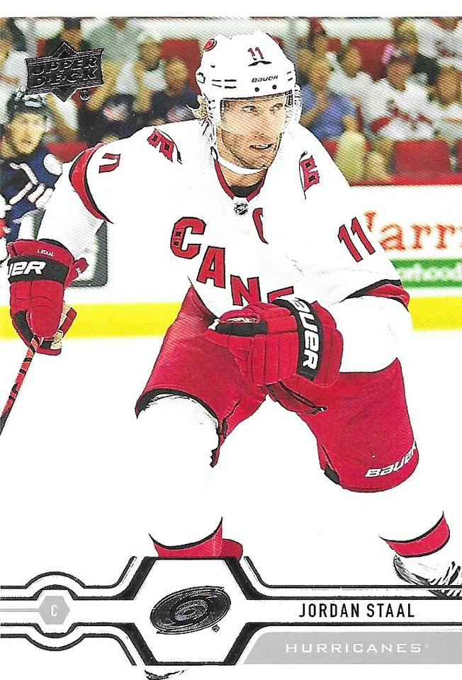 19-20 2019-20 Upper Deck 2 Jordan Staal #308-Hurricanes - Image 1 of 1