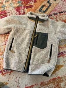 Patagonia Retro X Fleece Jacket with Windbreaker Lining - Youth Large - Picture 1 of 5