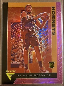 PJ Washington RC 2019-20 Flux #589 Pink Prizm