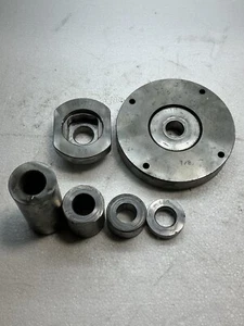 Skidmore Wilhelm MZ 7/8" Bolt Plate MZ-514 and 7/8" Bushing MZ-714 + 4 Washers - Picture 1 of 7