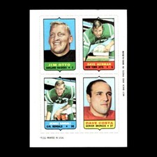 Four In One Randall Otto Herma Costa 1969 Topps Great Vintage Look!