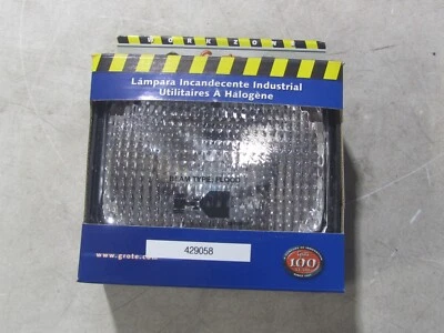 NUEVO Grote 63181-5 - Lámpara de trabajo halógena rectangular grande Foto 1 de 4