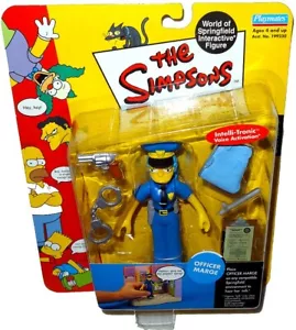 Simpsons Officer Marge Action Figure WOS MOC Series 7 World of Springfield Toy ! - Picture 1 of 1