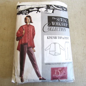 Vintage Sewing Pattern Sewing Workshop KINENABI TOP & PANT  Cut/Complete READ - Picture 1 of 3