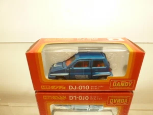 TOMICA DANDY DJ010 HONDA CITY TURBO II + MOPED - BLUE 1:43 - VERY GOOD IN BOX - Imagen 1 de 8