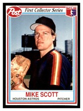 1990 Post Cereal #20 MIKE SCOTT Houston Astros