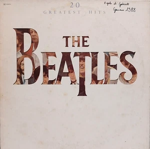 THE BEATLES 20 GREATEST  HITS LP 33  USATO PERFETTO  EMI 1076741   1988 - Afbeelding 1 van 2