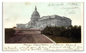 US Capitol Washington D.C. UDB c1907 small 3x5 Postcard - Picture 1 of 2