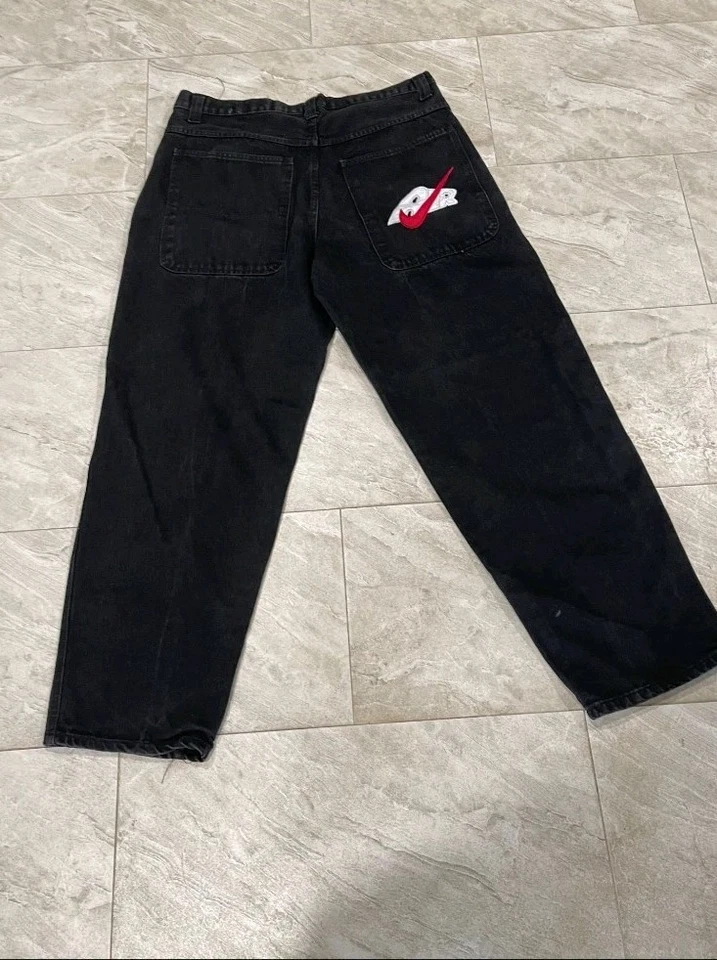 Jeans Nike Air vintage años 90 talla 40 bordado logotipo Swoosh Y2K Foto 1 de 4