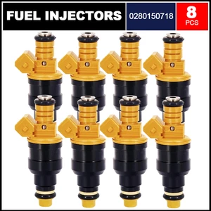 8X Genuine OEM Upgrade Fuel Injectors 028015943 For Ford 4.6L 5.0L 5.4L - Foto 1 di 10