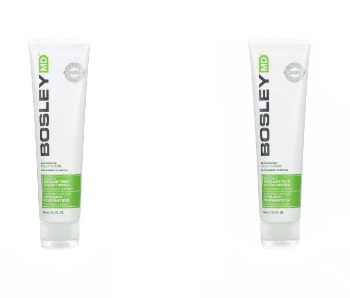 (2 PACOTES) Esfoliante rejuvenescedor para couro cabeludo Bosley MD 5,1 oz. - Imagem 1 de 1